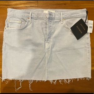 Mother Superior denim mini skirt, Sz 31, New with tags